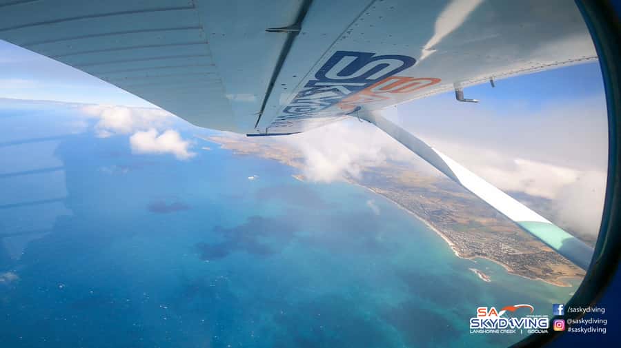 Adelaide: Tandem Skydiving Adventure over Goolwa - Up in the air: what to look for during the flight over the coast