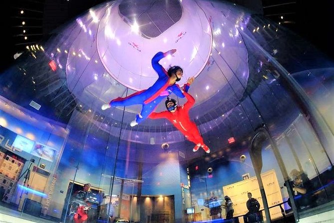 Baltimore Indoor Skydiving Experience with 2 Flights & Personalized Certificate - Entering the iFLY Wind Tunnel in Nottingham, MD