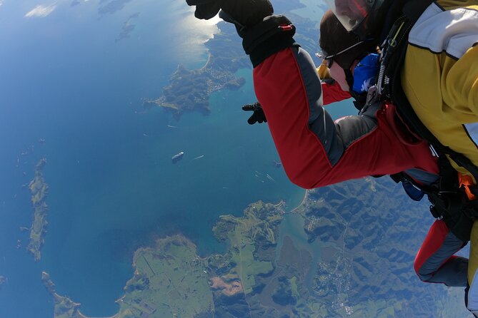 Bay of Islands: 12,000ft Skydive - The Bay of Islands aerial route: 144 islands, Cape Brett, and more