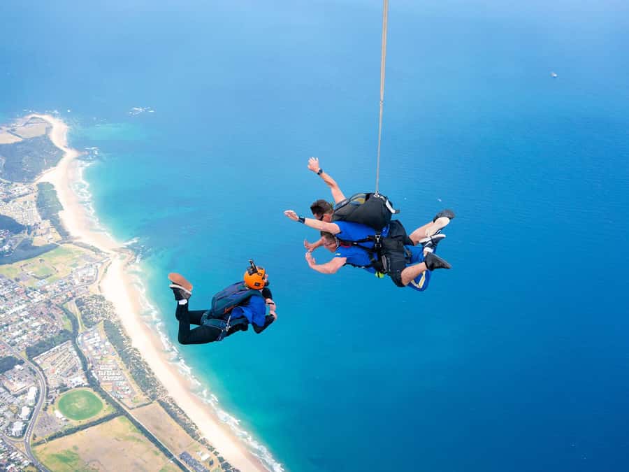 From Sydney: Tandem Skydive Experience over Beach - Freefall time: what “up to 60 seconds” feels like