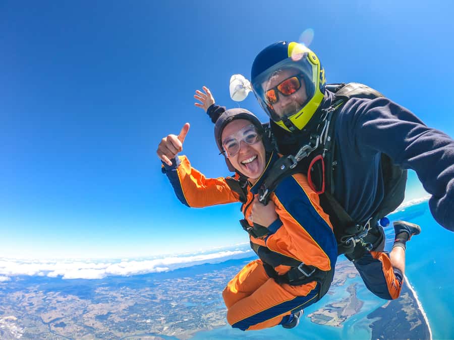 From Tauranga: Skydive over Mount Maunganui - Skydive Tauranga check-in: safety briefing, gear, and a smooth setup