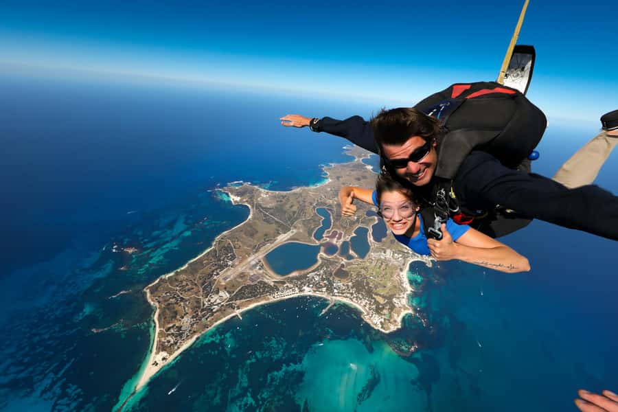 Hillary's Harbour: Rottnest Island Skydive and Ferry Package - Rottnest Island Skydive With a Same-Day Ferry Day Plan