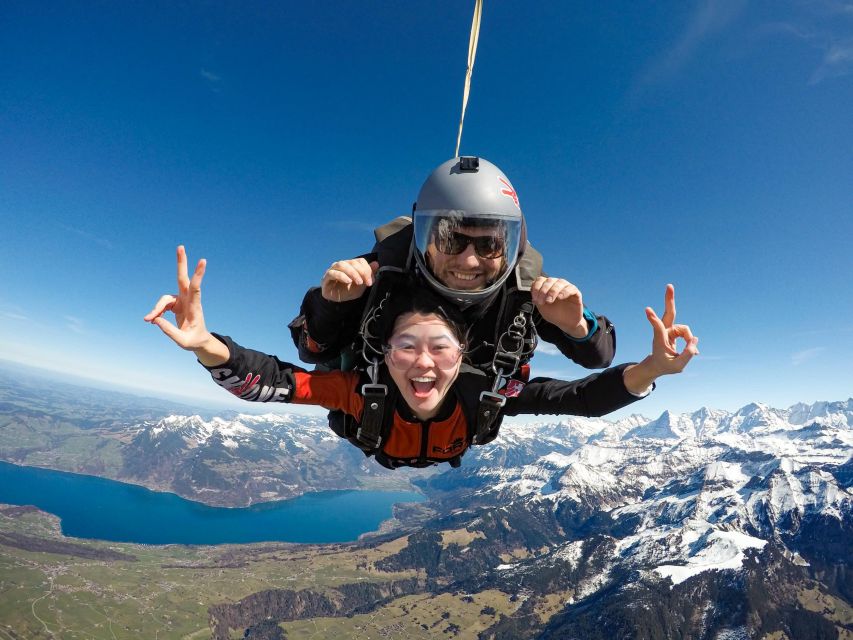 Interlaken: Airplane Skydiving over the Swiss Alps - The Swiss Alps views aren’t just marketing here