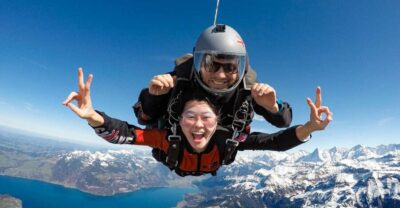 Interlaken: Airplane Skydiving over the Swiss Alps - Meeting at Höheweg Shop, Then Rolling to Reichenbach