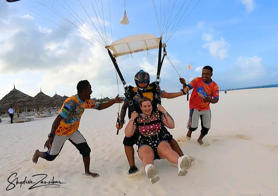 Kendwa: Tandem Skydive in Zanzibar - Key things you’ll notice at Kendwa Tandem Skydive