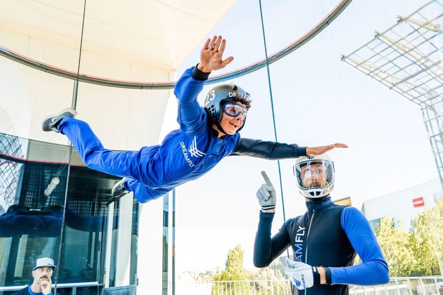 Lisbon/Sintra: Indoor Skydiving Experience - What the DreamFly Wind Tunnel Experience Feels Like