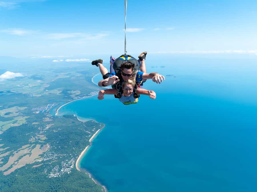 Mission Beach Tandem Skydive Experience - Up in the Air to 15,000 Feet: Views, Time, and Nerves