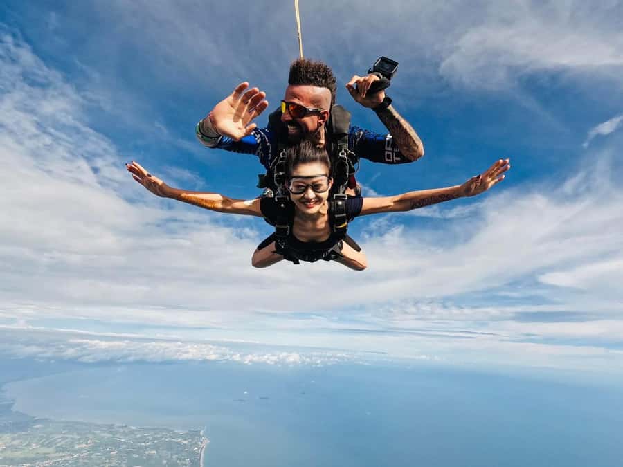 Pattaya: Dropzone Tandem Skydive Experience with Ocean Views - The 13,000-Foot Jump Over the Sea: The Part You Came For