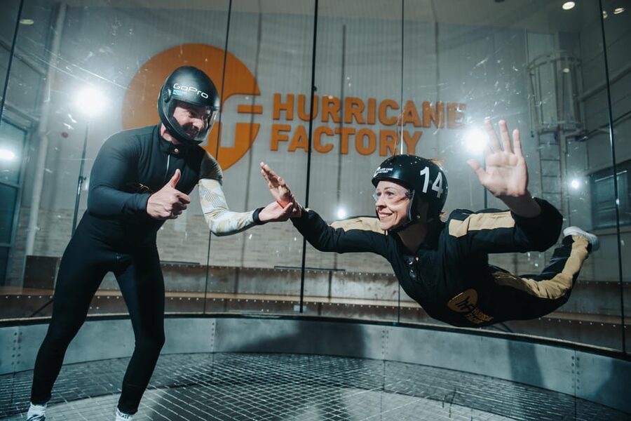Prague: Hurricane Factory Indoor Skydiving Experience - Getting There and Meeting Hurricane Factory Prague Reception