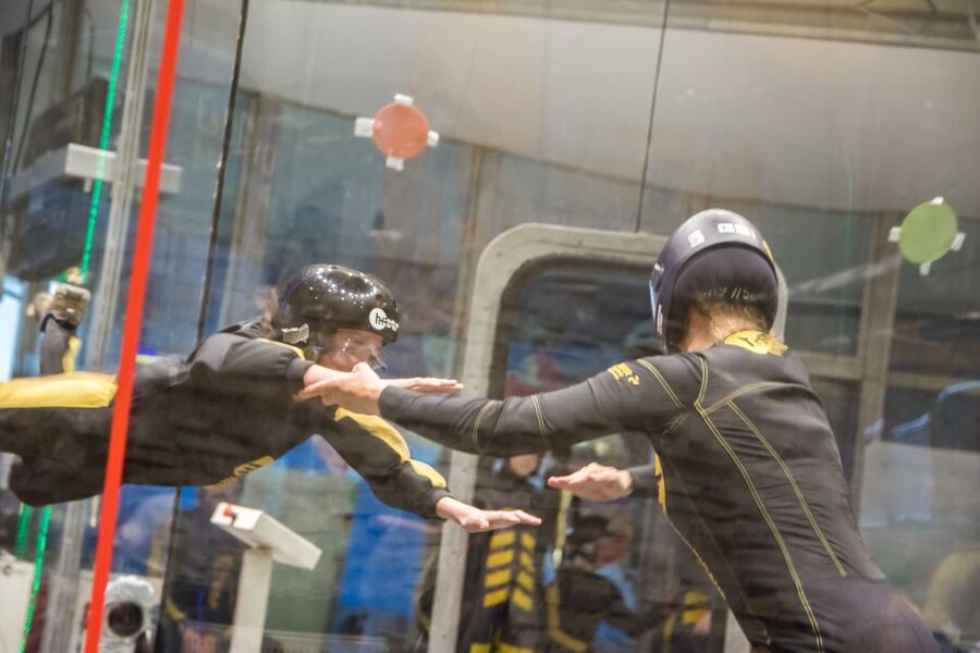 Prague: Indoor Skydiving Wind Tunnel Adventure - The recording setup and the DVD question