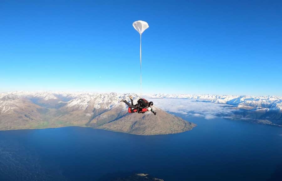 Queenstown: Tandem Skydive Experience - The freefall phase: sensory overload, then pure focus