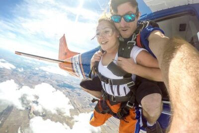 SA Skydiving Adelaide - Langhorne Creek - The plane ride and the exit point: when nerves peak (then get sorted)