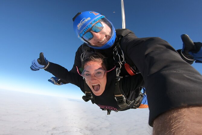 SA Skydiving Adelaide - Langhorne Creek - Tandem instructor care is the whole secret sauce