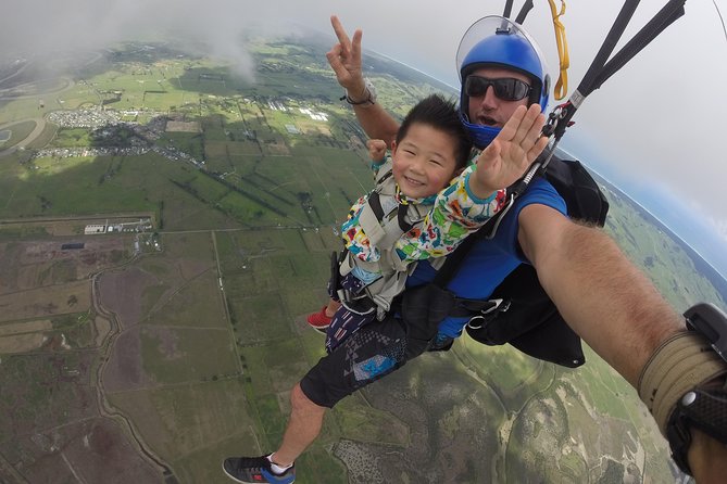 Skydive Auckland - Safety Briefing and Tandem Instructor: Where Comfort Comes From