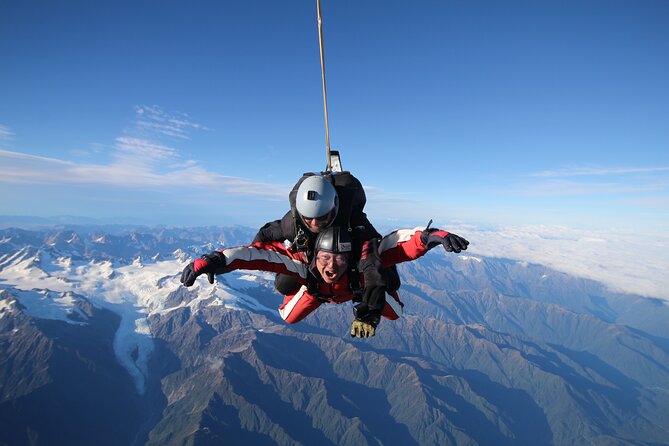 Tandem Skydive 13,000ft from Franz Josef - Key Points You’ll Care About